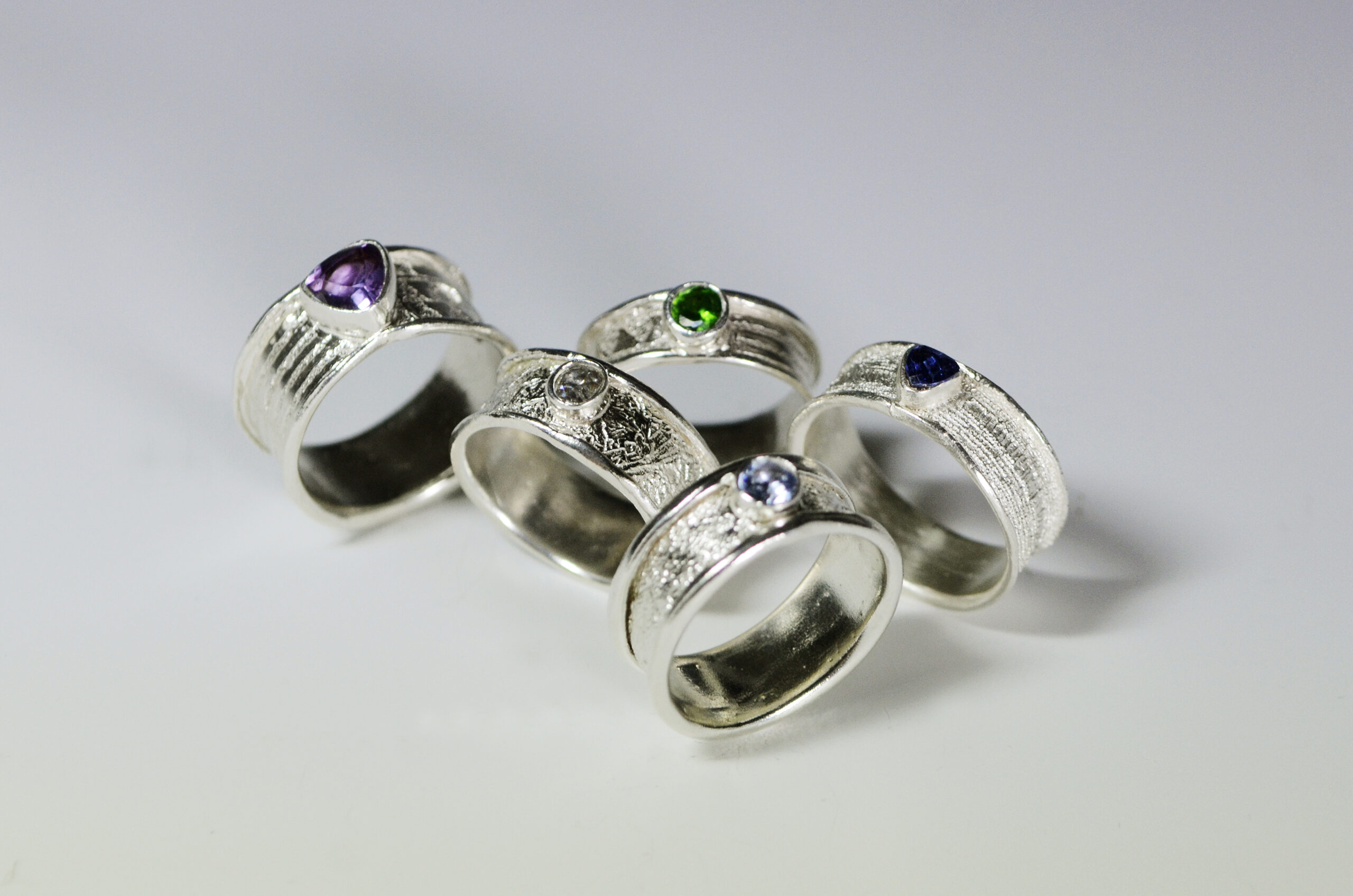 Rings with Sterling Silver Metal Clay- October 2024