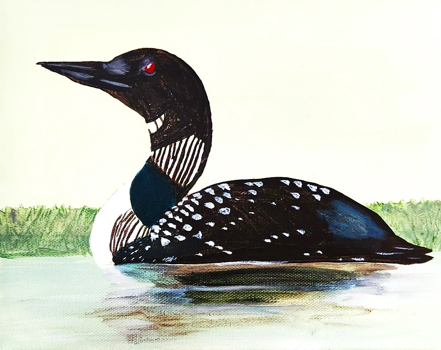 Painting with Patrice - Loon- August 2025