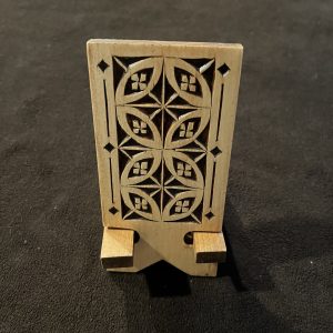 Chip Carved Cell Phone Stand- October 2026
