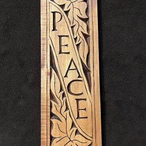 Chip Carved Peace Board- September 2026
