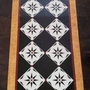 Hall Runner Floorcloth- April 2026
