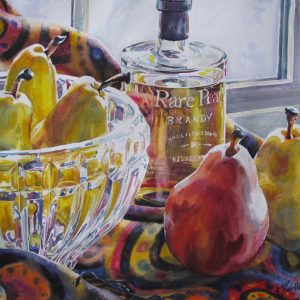 Watercolor Still Life with Glass- July 2026